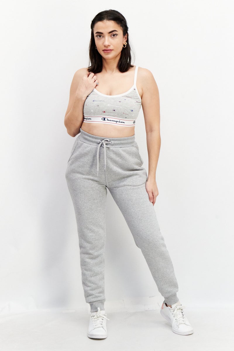 Champion Women Non Padded Sports Bra, Grey - Image 4